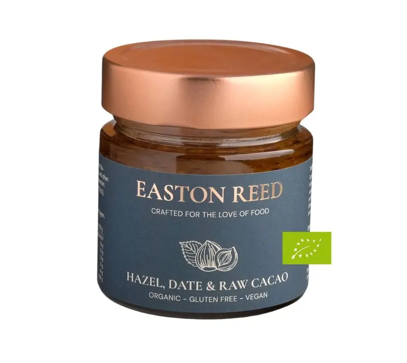 Hazel, Date & Raw Cacao Spread Easton Reed - Haselnüsse & Datteln Aufstrich ohne Palmöl
