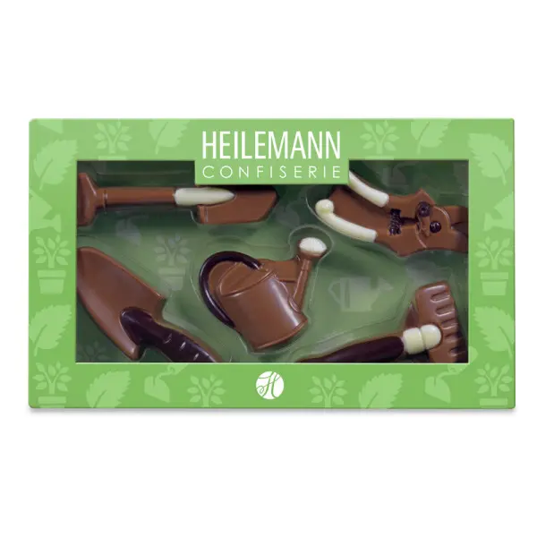 Heilemann - Figuren aus Schokolade Garten 100g