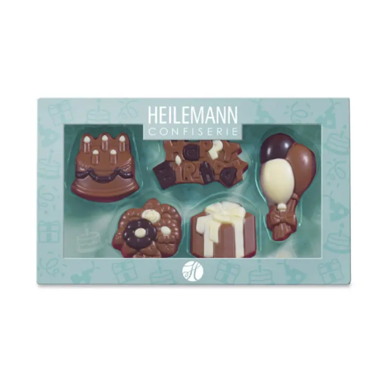 Heilemann - Figuren aus Schokolade Geburtstag 100g