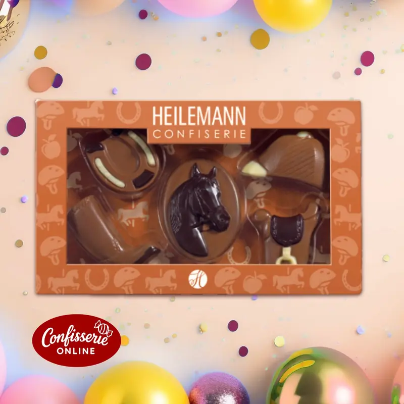 Heilemann - Figuren aus Schokolade Pferde 100g