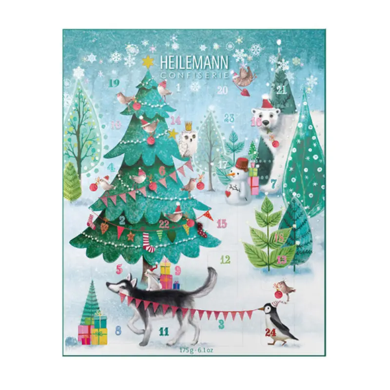 Heilemann Kinder-Adventskalender Vollmilch, 175 g Restbestand