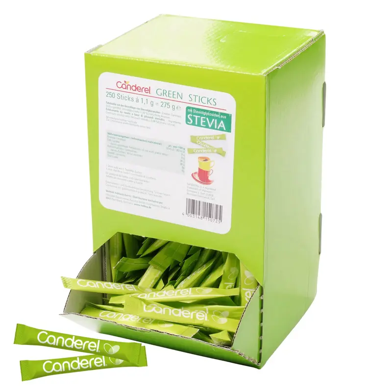 Hellma Canderel Green Stevia Sticks 250 Stk. je 1,1 g - 275g