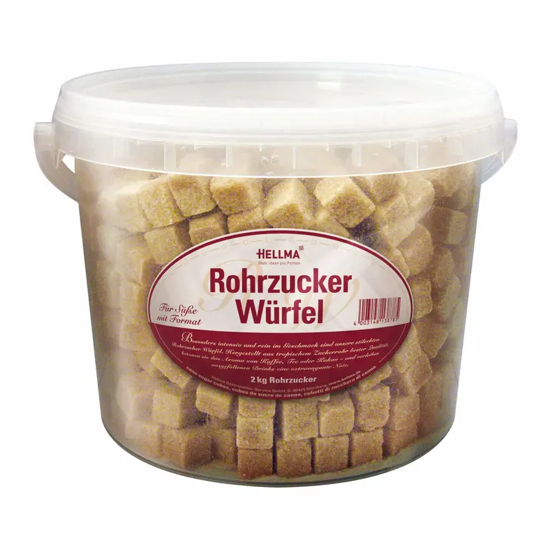 Hellma Rohrzucker Würfel 2kg