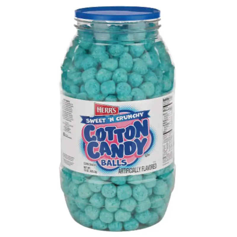 Herr's Cotton Candy Balls, Chips mit Zuckerwatte-Geschmack, 510g