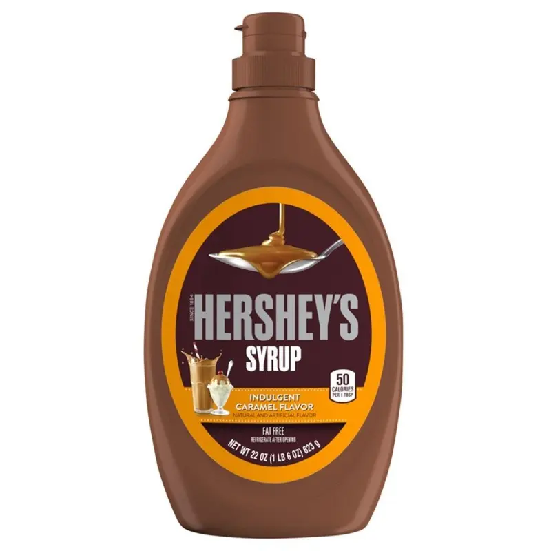 Hershey's Syrup Indulgent Caramel Flavor, Karamell-Topping mit 623g