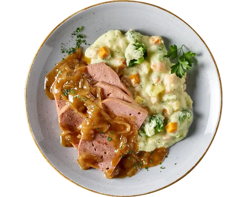Herzhafter Fleischkäse