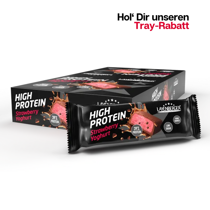 HIGH PROTEIN BAR Strawberry-Yoghurt 12er Karton
