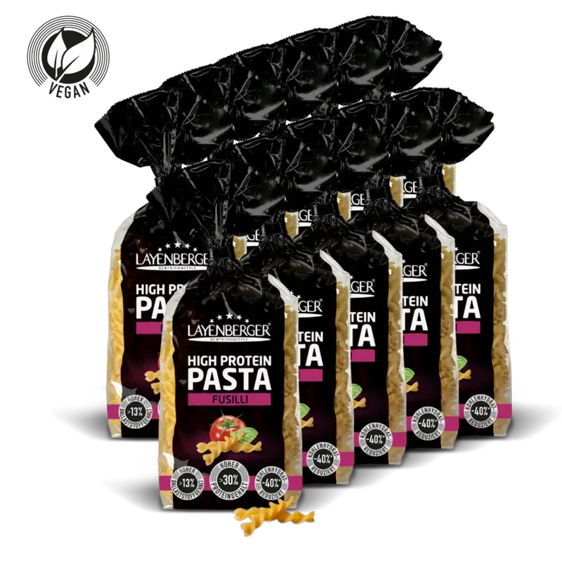 HIGH PROTEIN PASTA Fusilli 10er Karton