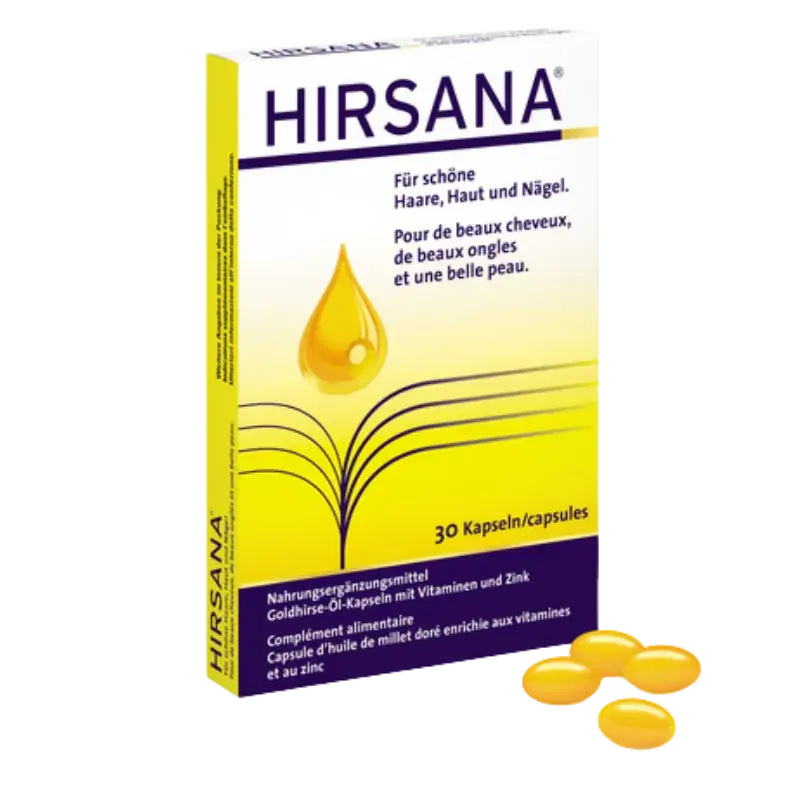 HIRSANA® Goldhirse-Öl-Kapseln