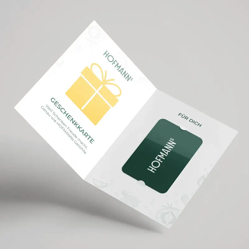 HOFMANNs Geschenkkarte