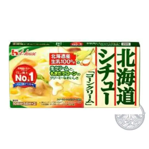 Hokkaido Stew Corn Cream (Corn Cream Stew Roux)