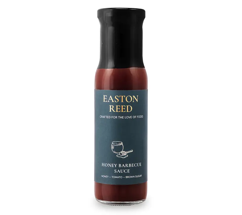 Honey BBQ Sauce von Easton Reed (260 ml-Glasflasche)