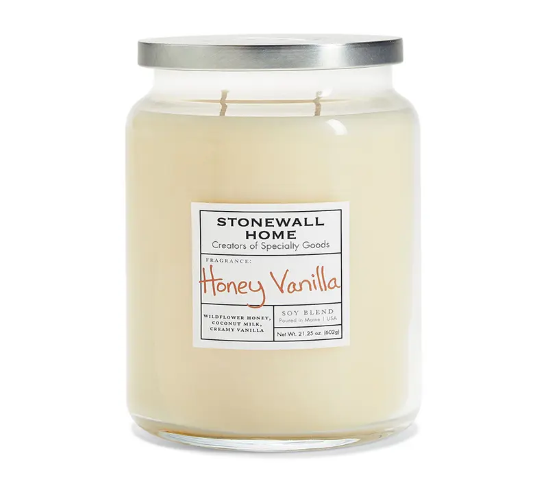 Honey Vanilla Duftkerze von Stonewall Kitchen