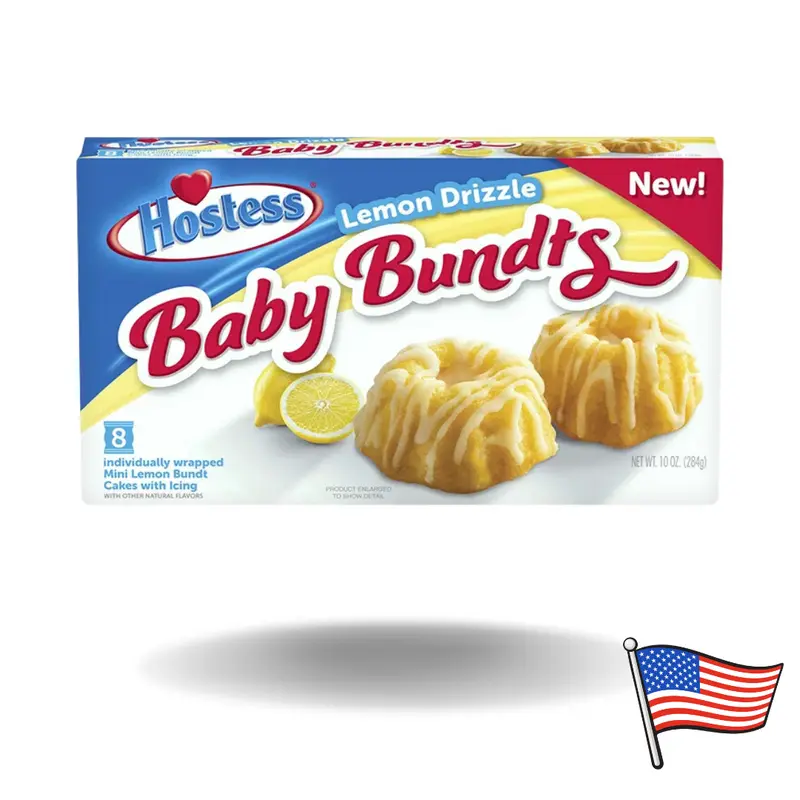 Hostess Baby Bundts Lemon Drizzle 284g