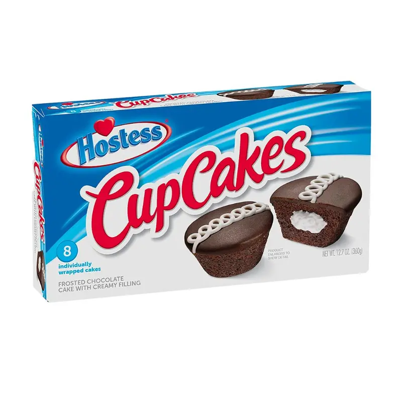 Hostess CupCakes Schokolade, Schokoladen-Cupcakes 360g