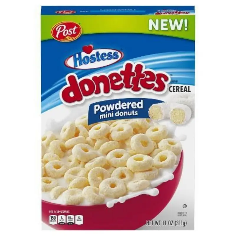 Hostess Donettes, Getreide in Donut-Form mit Mini-Donut-Geschmack in 309g