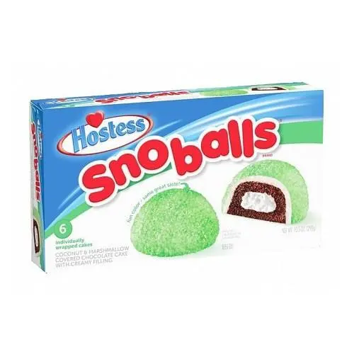 Hostess Snoballs, Schokoladenkuchen und marshmallow im 6er-Pack