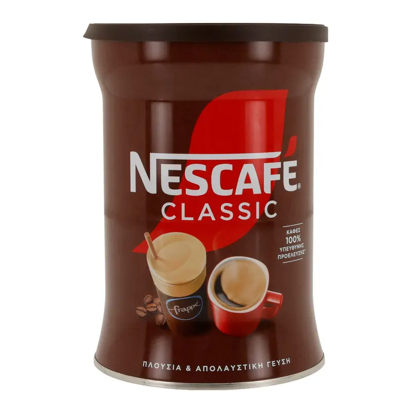 Instantkaffee Nescafé Classic | Löslicher Bohnenkaffee | Kräftiges Aroma | 200 g Dose