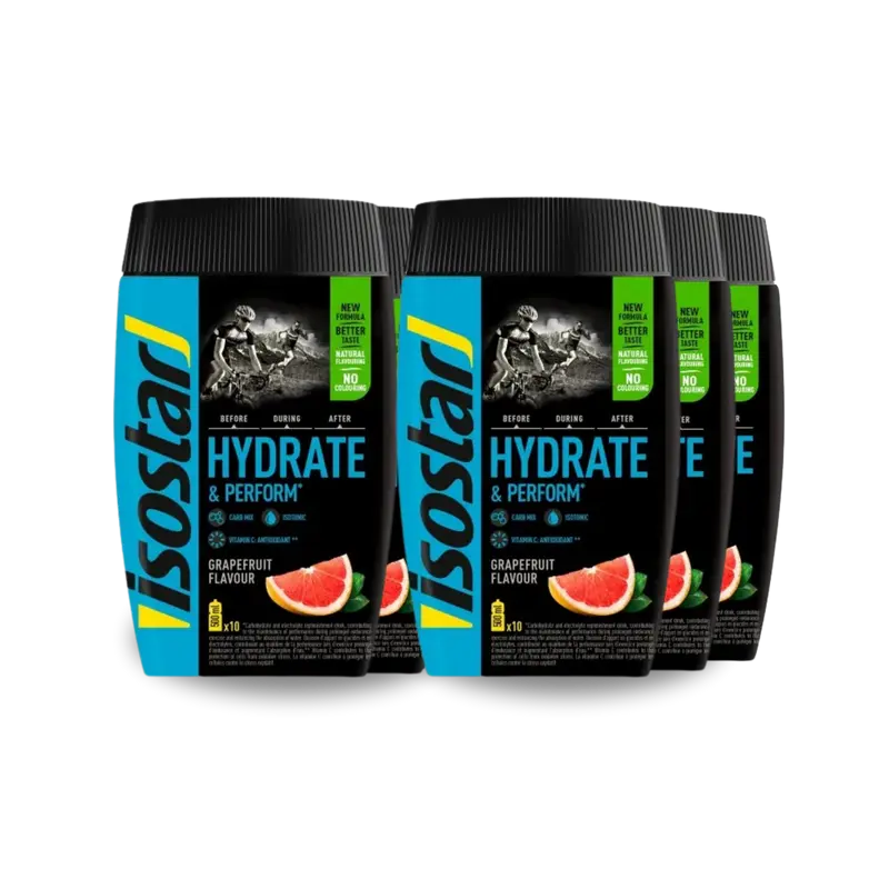 Isostar Hydrate & Perform Grapefruit 6er Karton