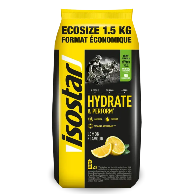 Isostar Hydrate & Perform Lemon 1.5kg Beutel