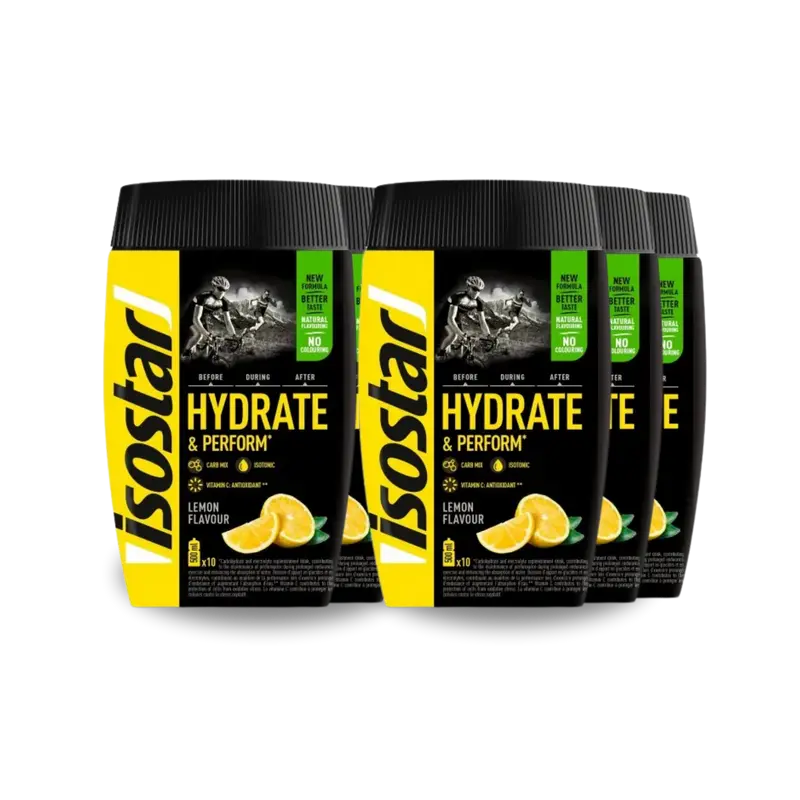 Isostar Hydrate & Perform Lemon 6er Karton
