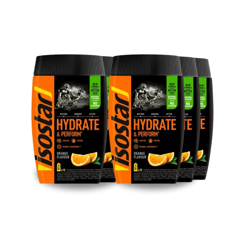 Isostar Hydrate & Perform Orange 6er Karton