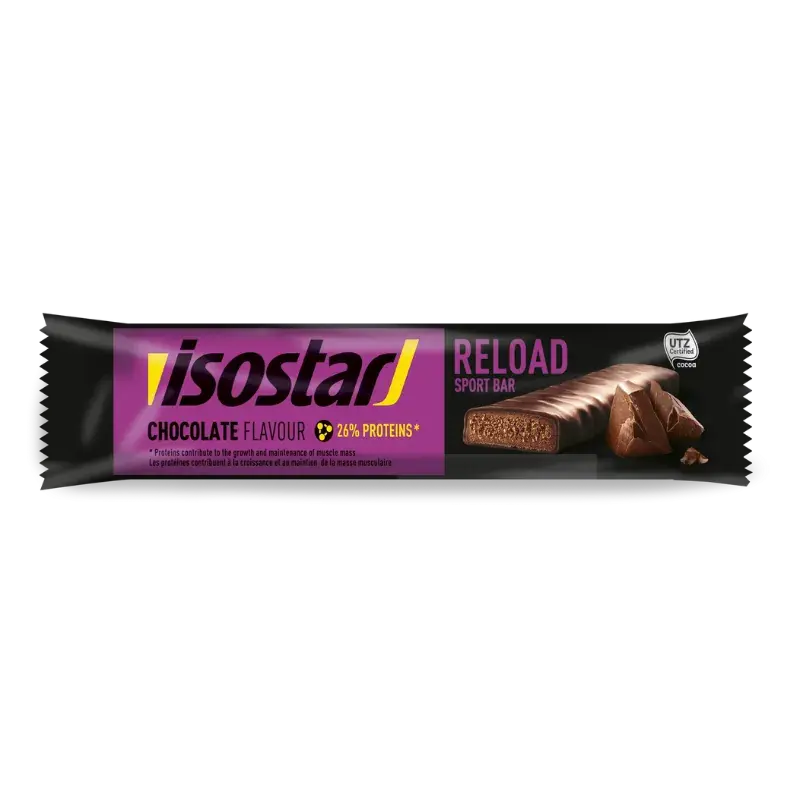ISOSTAR RELOAD SPORT BAR Chocolate 30er Karton