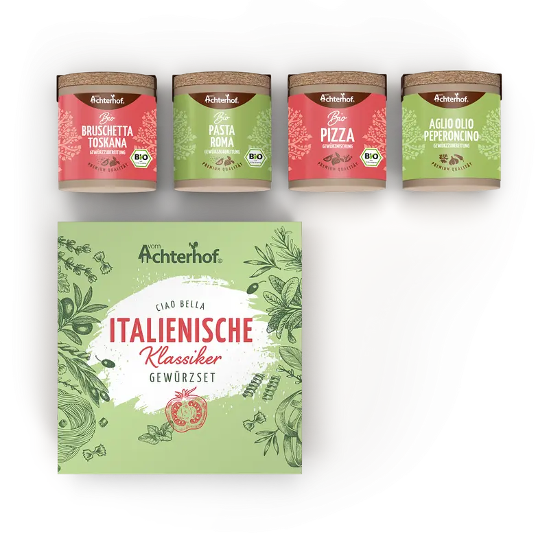 Italienische Klassiker Gewürzset