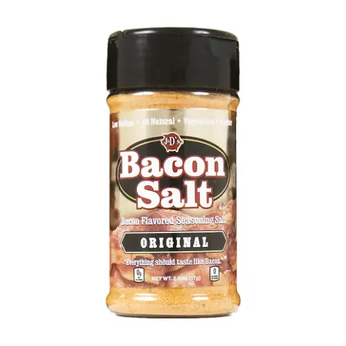 J&D's Original Bacon Salt, 70g Packung mit gegrilltem Bacon-Geschmack