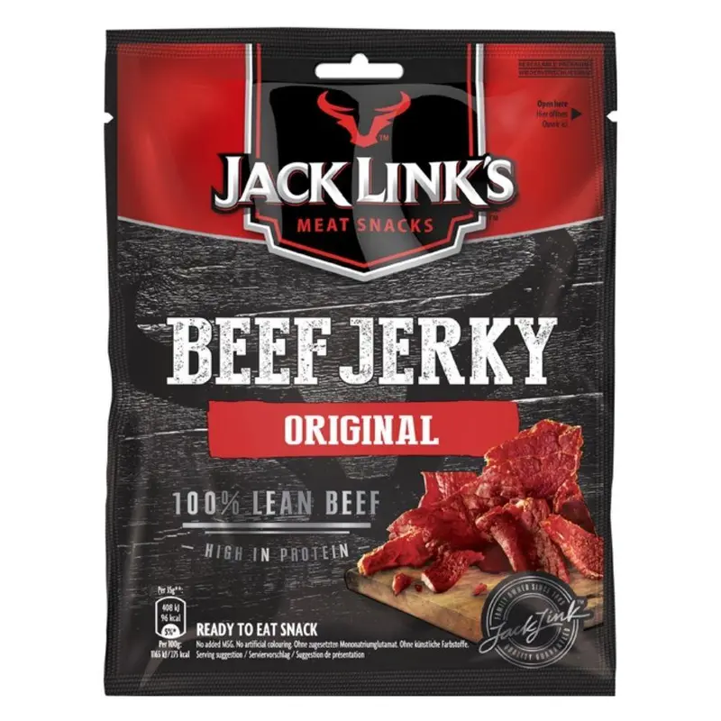Jack Link's Beef Jerky Original 70g, getrocknetes Fleisch