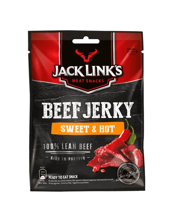 Jack Link's - Beef Jerky "Sweet & Hot" (60 g)