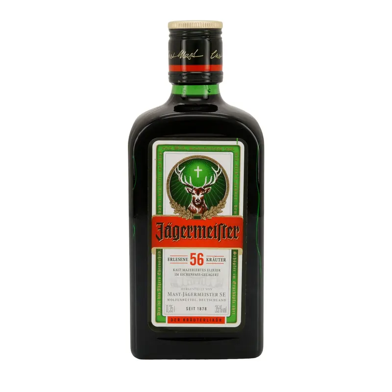 Jägermeister | Kräuterlikör | 56 Kräuter | 35 % vol | 350 ml