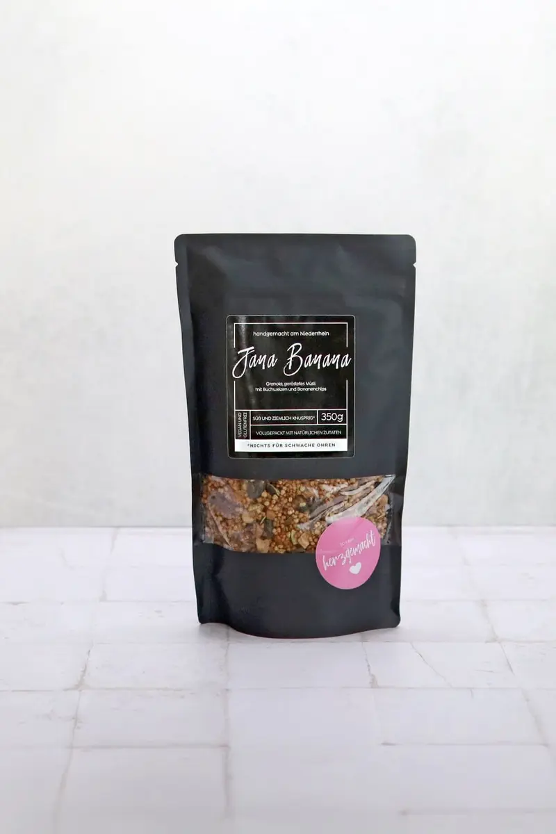 Jana Banana, Granola ohne Haferflocken, vegan
