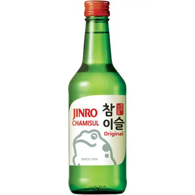 JINRO Soju, Chamisul Original, 20,1% vol 350ml