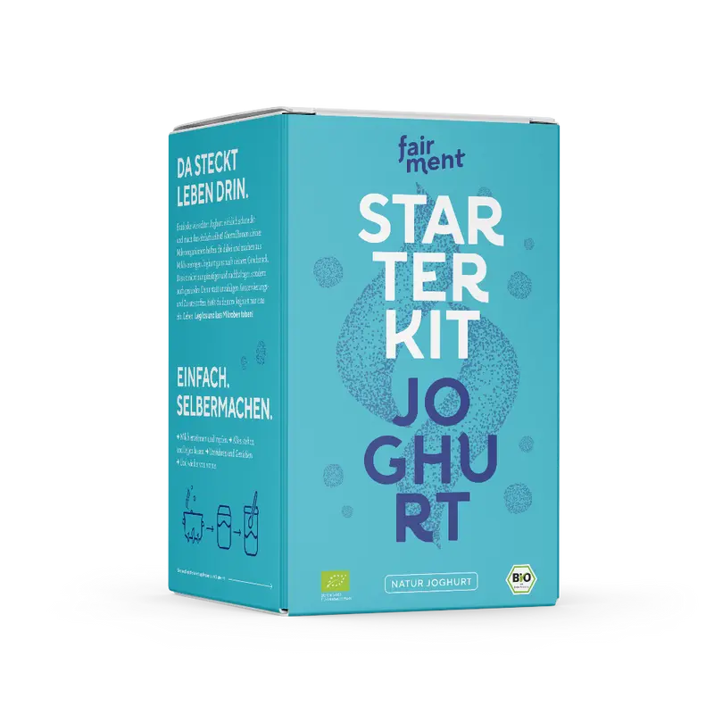 Joghurt Starter Kit mit Joghurtbereiter - Bio Joghurt selber machen