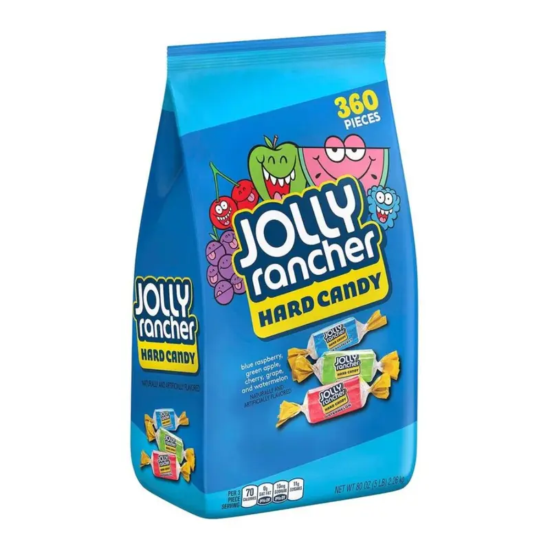 Jolly Rancher Hard Candy, Fruchtbonbons mit einem Gewicht von 2,26 kg