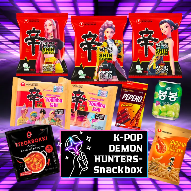 K-Pop Demon Hunters Snackbox