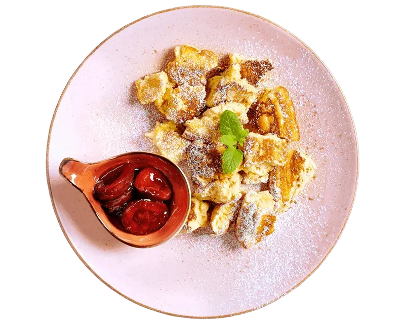 Kaiserschmarrn mit Zwetschkenröster