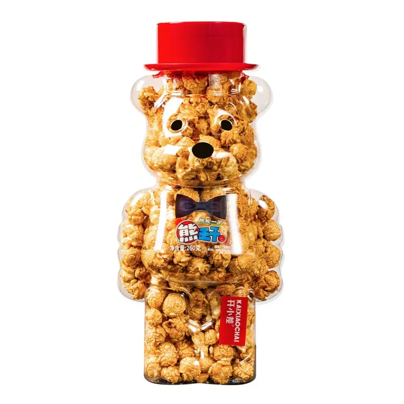 Kaixiaochai Karamellpopcorn, mit Karamell überzogene Popcorn 260g