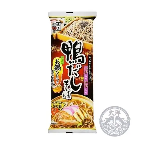 Kamodashi Soba (Soba-Buchweizennudeln mit Entenbrühe)