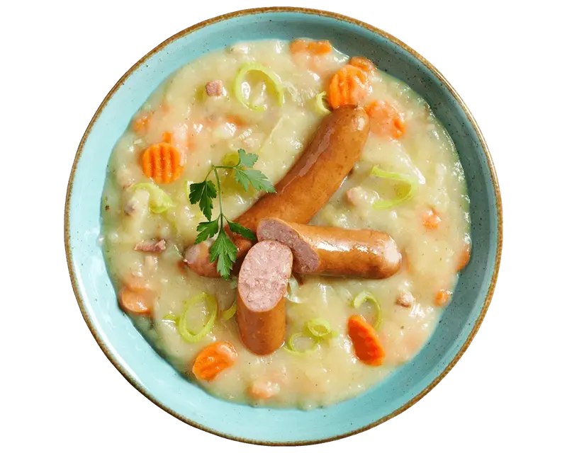 Kartoffelsuppe "Norddeutsche Art"