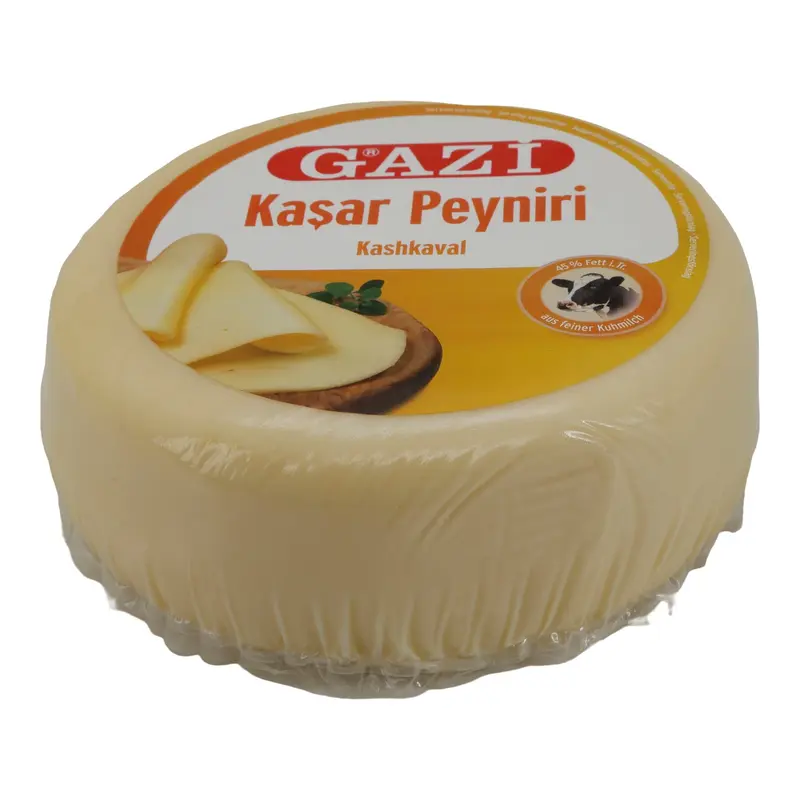Käse Gazi | Kaşar Peyniri | Kashkaval-Käse 45 % Fett | 800 g