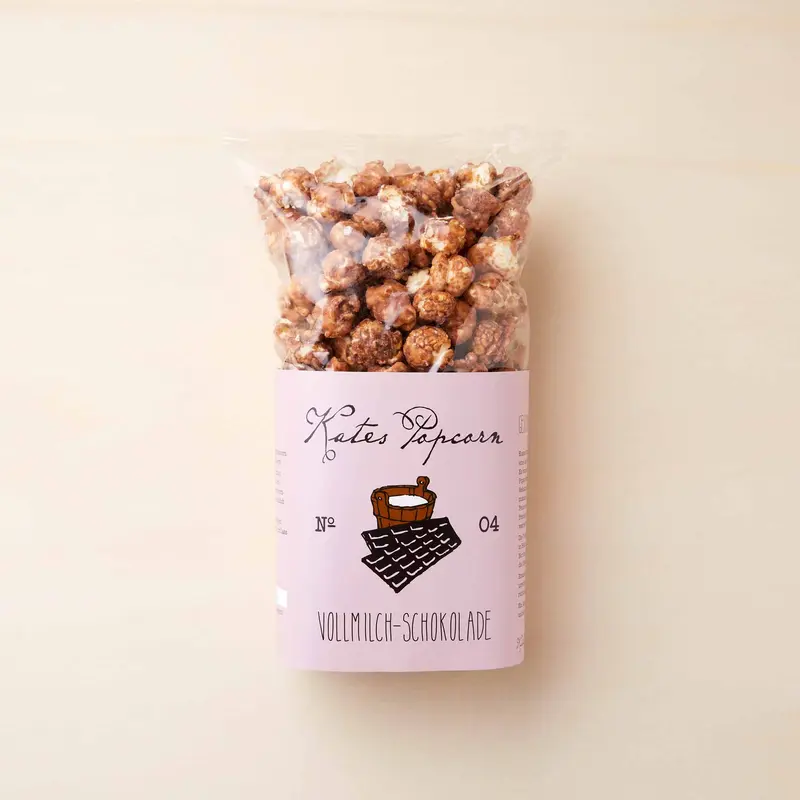 Kates Popcorn mit Vollmilchschokolade