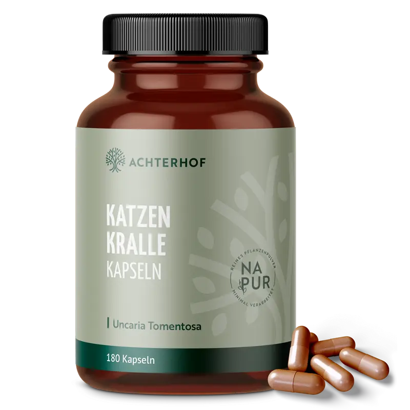 Katzenkralle Kapseln (Uncaria tomentosa) (180 Kapseln)