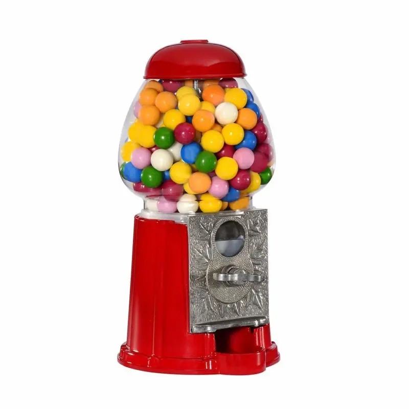 Kaugummiautomat Rot Retrolook, Glas