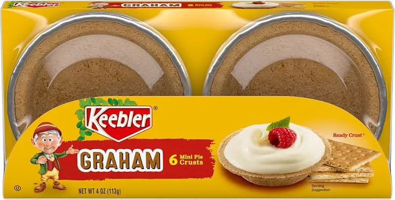 Keebler - 6 Mini Ready Pie Crust "Graham" (113 g)