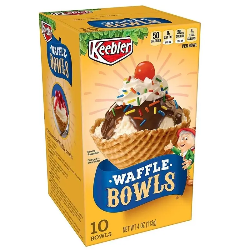 Keebler Waffel-Kegel-Schalen, Eistüten 113g