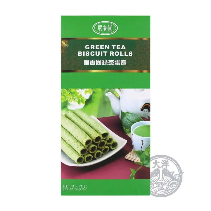 Keksrolle mit grunem Tee 124g