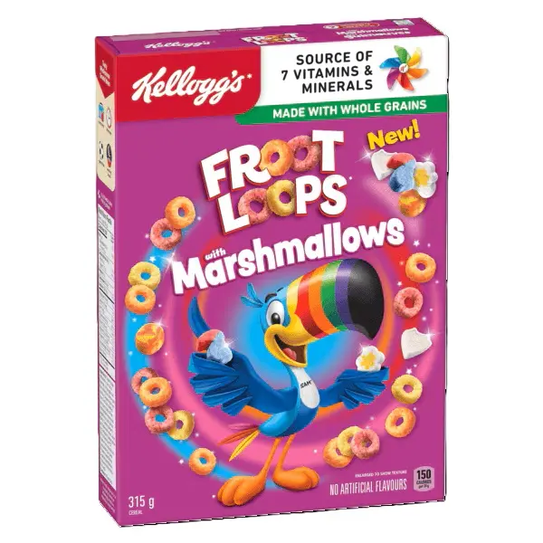 Kellogg's - Cereal "Froot Loops with Marshmallow" (315 g)