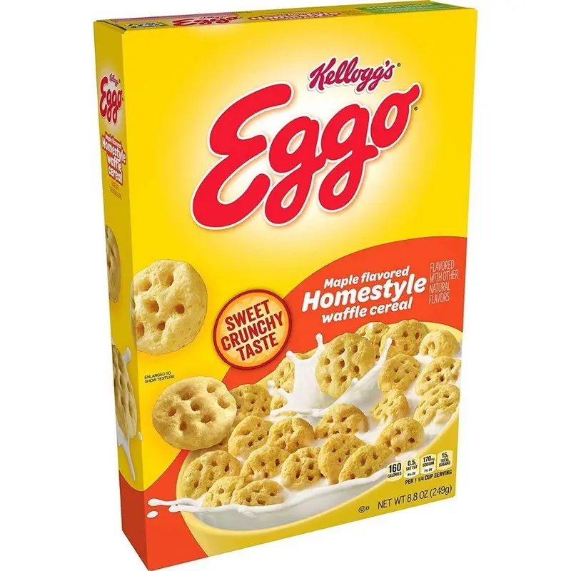 Kellogg's Eggo Waffle, Waffelgeschmack-Cerealien 249g
